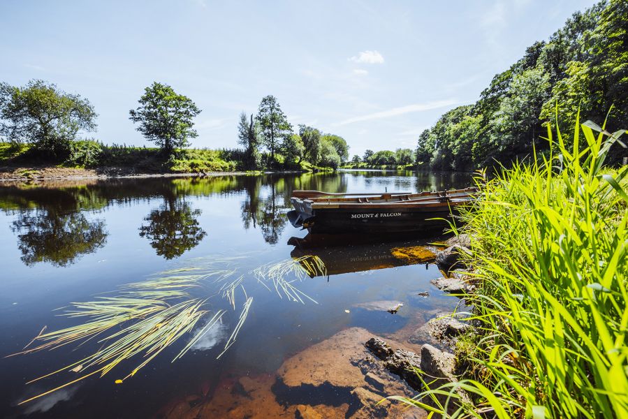 river moy, boat