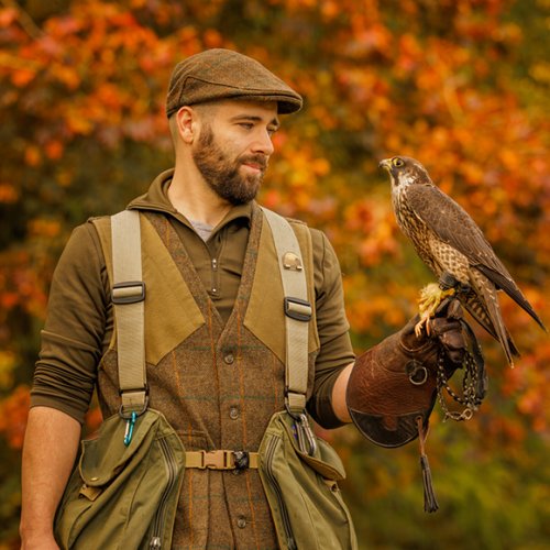 The bird chose the man